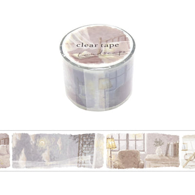 Mind Wave - Washi Tape Transparente - Late at night