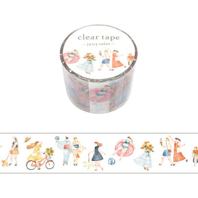 Mind Wave - Washi Tape Transparente - Juicy Color - Natsufuku