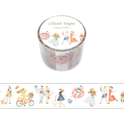 Mind Wave - Washi Tape Transparente - Juicy Color - Natsufuku