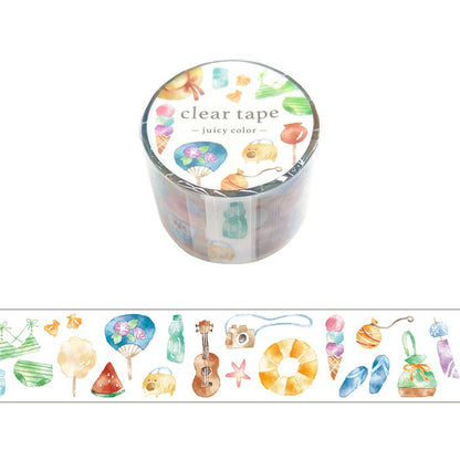 Mind Wave - Washi Tape Transparente - Juicy Color - Natsukomono