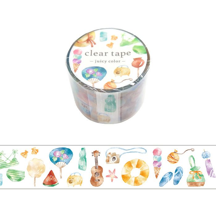 Mind Wave - Washi Tape Transparente - Juicy Color - Natsukomono