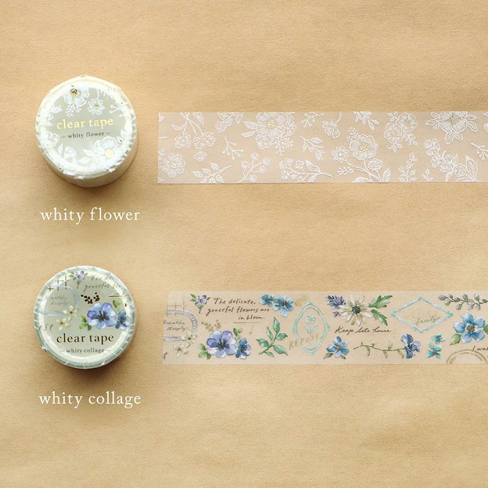 Mind Wave - Washi Tape Transparente 30mm - WHITY COLLAGE