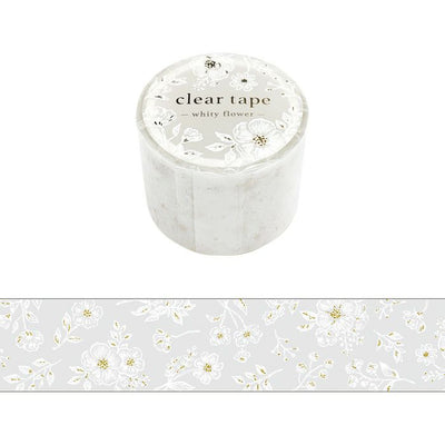 Mind Wave - Washi Tape Transparente 30mm - WHITY FLOWER