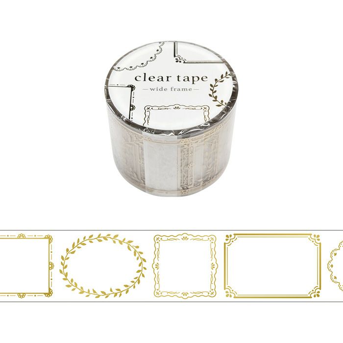 Mind Wave - Washi Tape Transparente 30mm - WIDE FRAME