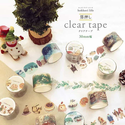 Mind Wave - Washi Tape Transparente Hokkori Life - Fuyugeshiki