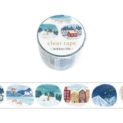 Mind Wave - Washi Tape Transparente Hokkori Life - Fuyugeshiki