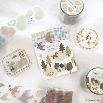 Mind Wave - Washi Tape Transparente Hokkori Life - MOYO