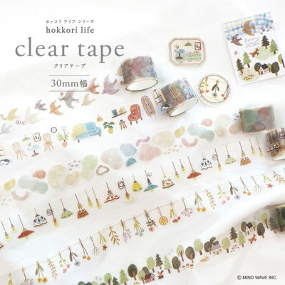 Mind Wave - Washi Tape Transparente Hokkori Life - BIRD