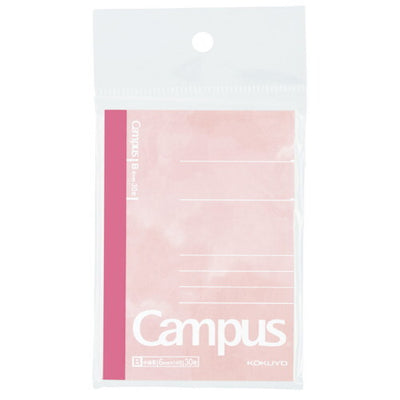 Kokuyo - Cuaderno Rayas A7 - Campus - Rosa