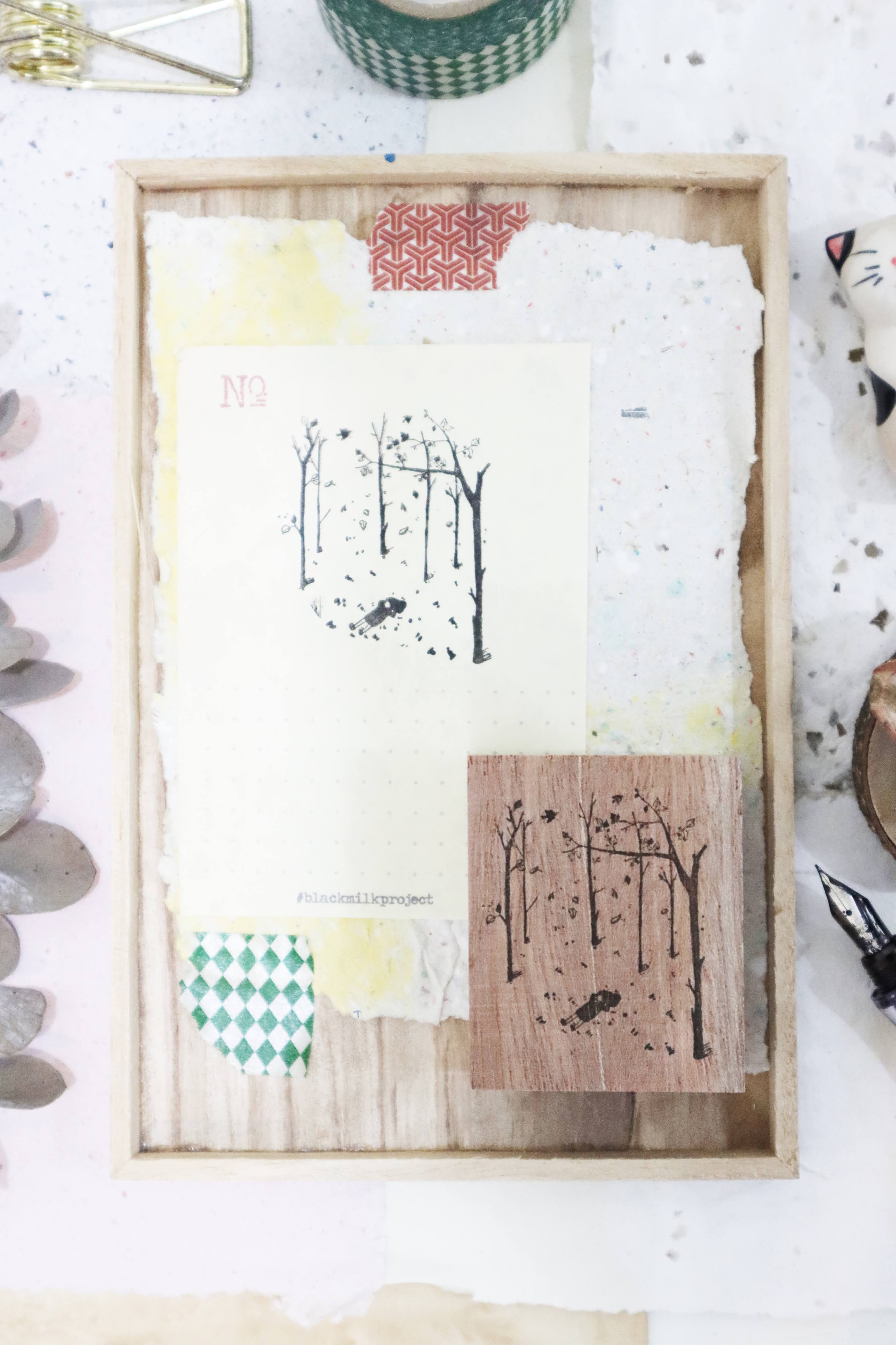 Black Milk Project - Sello de madera - Autumn