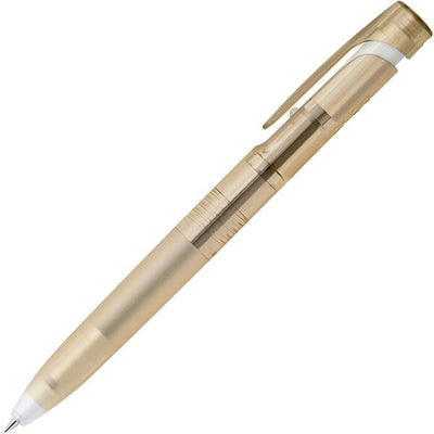 Zebra - Bolígrafo 0.5mm BLEN - Ocre Transparente