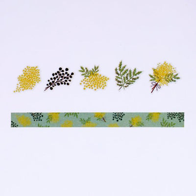 Bande - Pegatinas en rollo + washi - Mimosa