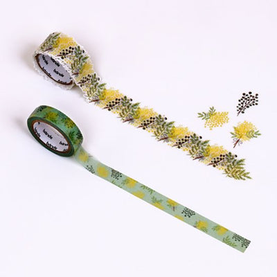 Bande - Pegatinas en rollo + washi - Mimosa