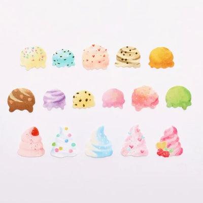 Bande - Pegatinas en rollo - 2 rollos - IceCream Shop