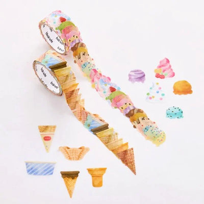 Bande - Pegatinas en rollo - 2 rollos - IceCream Shop