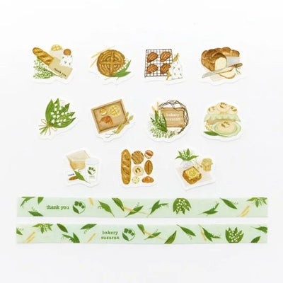 Bande - Pegatinas en rollo - 2 rollos - Bakery Suzuran