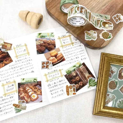 Bande - Pegatinas en rollo - 2 rollos - Bakery Suzuran