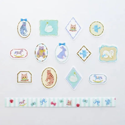Bande - Pegatinas en rollo - 2 rollos - Forest Photo Gallery