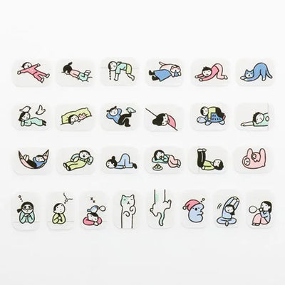 Bande - Pegatinas en rollo - People living in a notebook Do Nothing