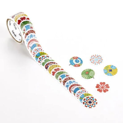 Bande - Pegatinas en rollo - Umbrella and Flowers