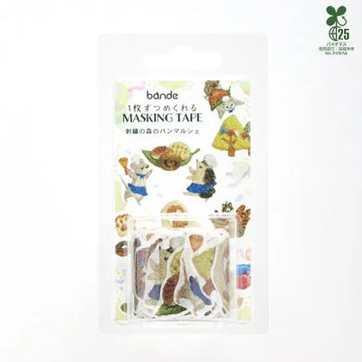 Bande - Pegatinas en rollo - Embroidery Forest Bread Marche