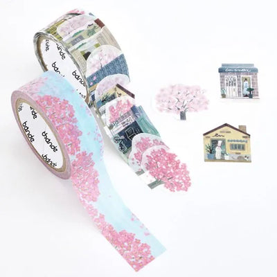 Bande - Pegatinas en rollo - 2 rollos - Sakura Walk