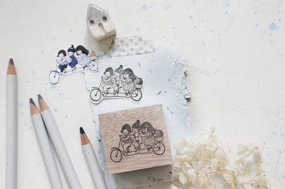 Black Milk Project - Sello de madera - Biclycle - BFF