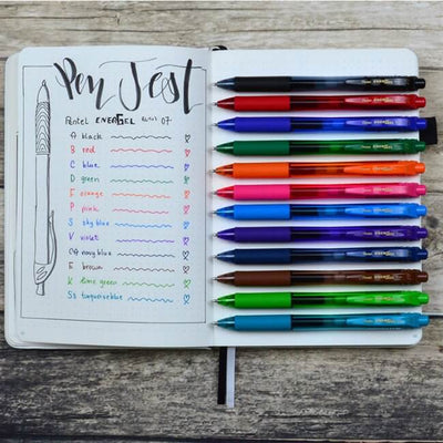 Pentel Energel 12 colores