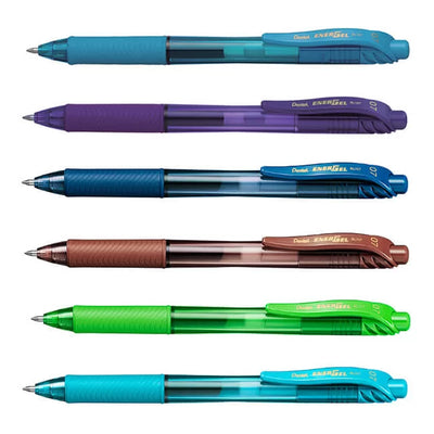 Pentel Energel 6 colores
