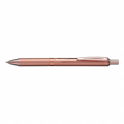 Pentel - Bolígrafo retráctil - Energel Sterling - Oro