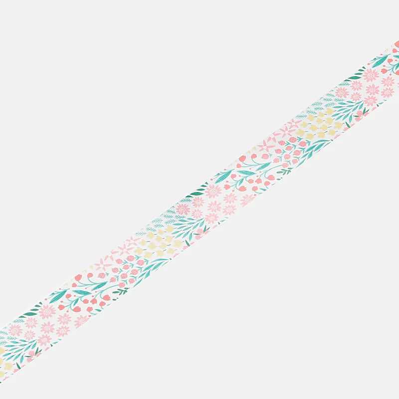 BGM - Washi Tape 20 mm - Flores Colores