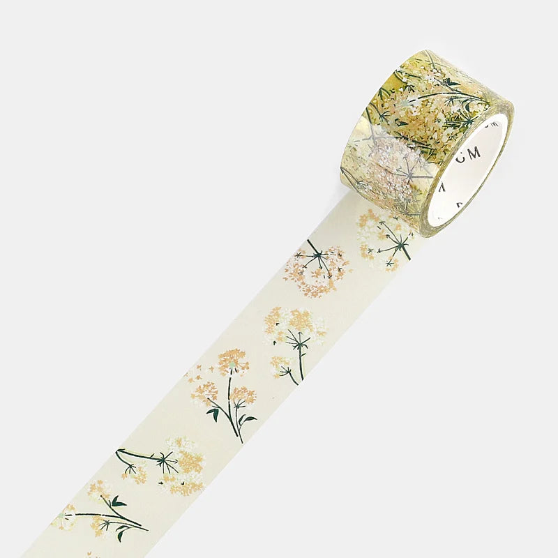 BGM - Washi Tape 20 mm - Flores Amarillas