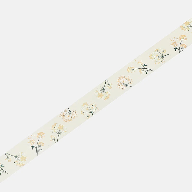 BGM - Washi Tape 20 mm - Flores Amarillas