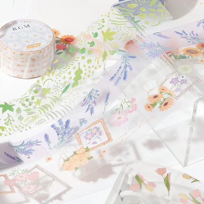 BGM - Washi Tape 20 mm - Flores Amarillas