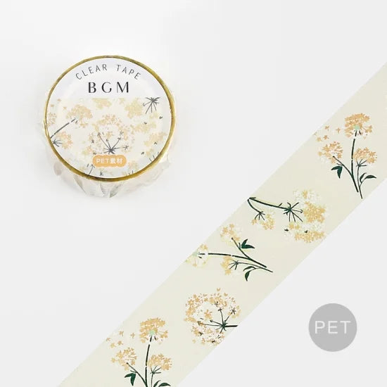 BGM - Washi Tape 20 mm - Flores Amarillas