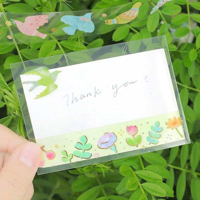 BGM - Washi Tape 20 mm - Bird Embroidery