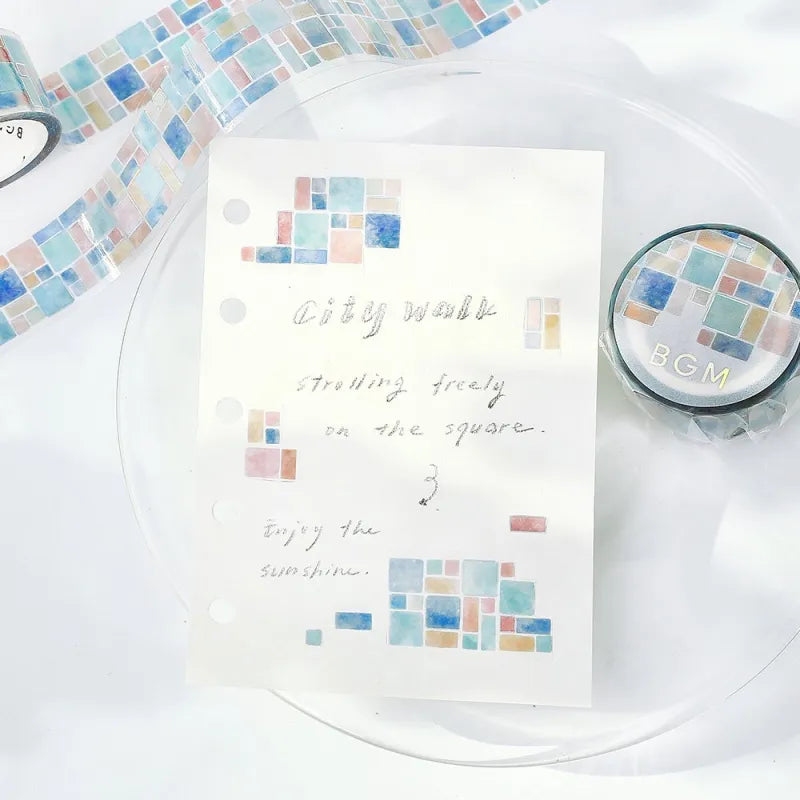BGM - Washi Tape 20 mm - Tile Pattern
