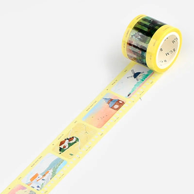 BGM - Washi Tape 30 mm - Negativo Amarillo