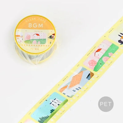 BGM - Washi Tape 30 mm - Negativo Amarillo
