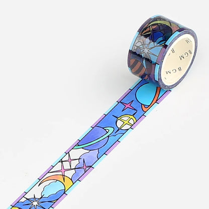 BGM - Washi Tape 20 mm Vidriera - Espacio