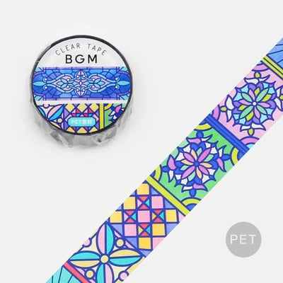 BGM - Washi Tape 20 mm Vidriera - Caleidoscopio