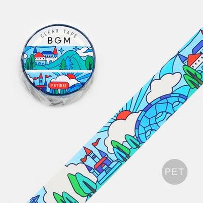 BGM - Washi Tape 20 mm Vidriera - Castillo