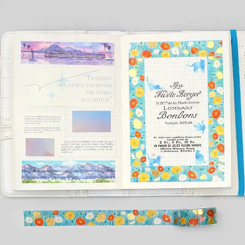 BGM - Washi Tape 15 mm Foil Stamping - Hyinageshi