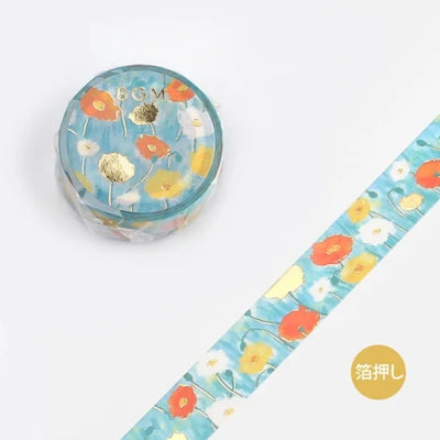 BGM - Washi Tape 15 mm Foil Stamping - Hyinageshi