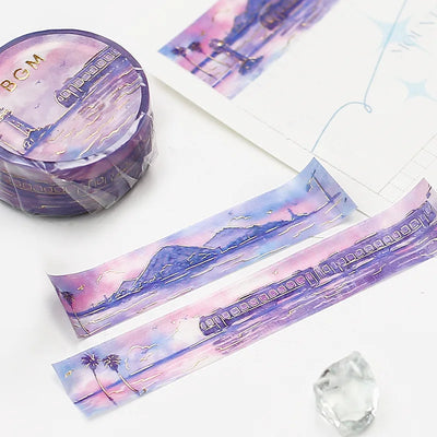 BGM - Washi Tape 15 mm Foil Stamping - Tren