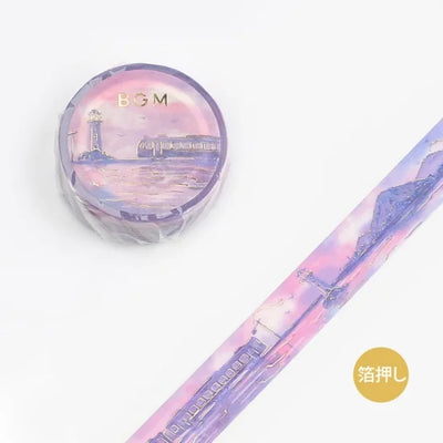 BGM - Washi Tape 15 mm Foil Stamping - Tren