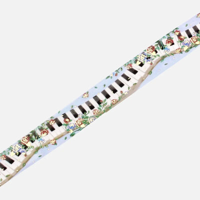 BGM - Washi Tape 15 mm Foil Stamping - Piano