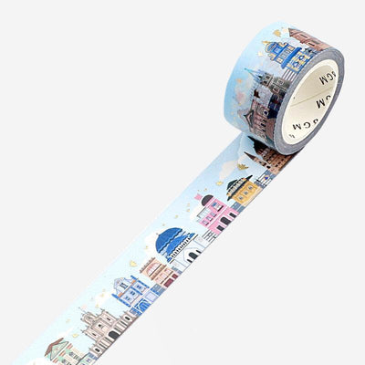 BGM - Washi Tape 20 mm Foil Stamping - European Town