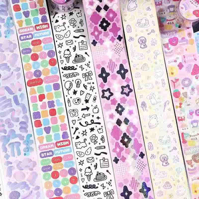 BGM - Washi Tape 50 mm Precortado - Fresh - Petit