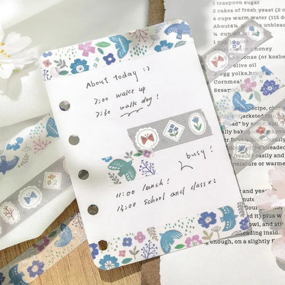 BGM - Washi Tape 15 mm Foil Stamping - Flower Frame